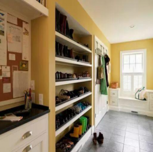 鞋柜內部結構裝修效果圖，不再煩惱鞋子的收納問題!